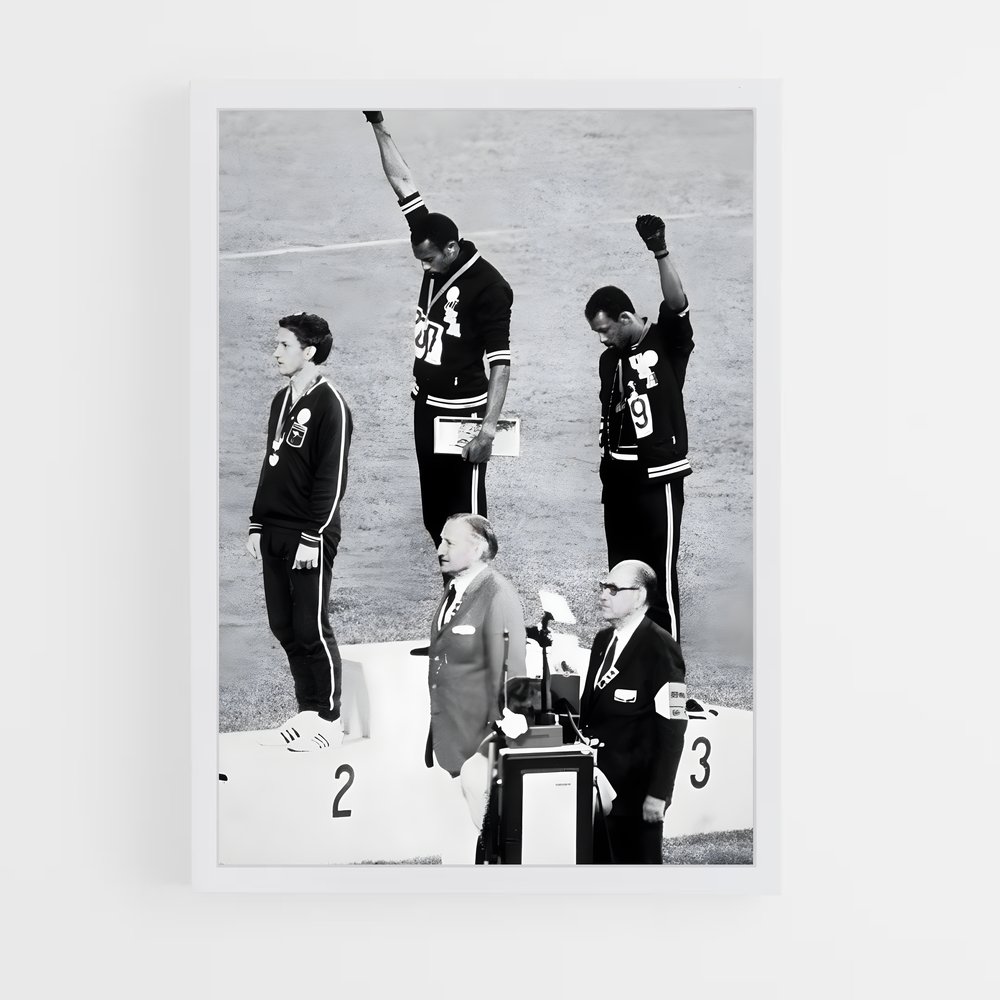 Poster Podium de l'Histoire – affiche Jeux Olympiques (vue 3)